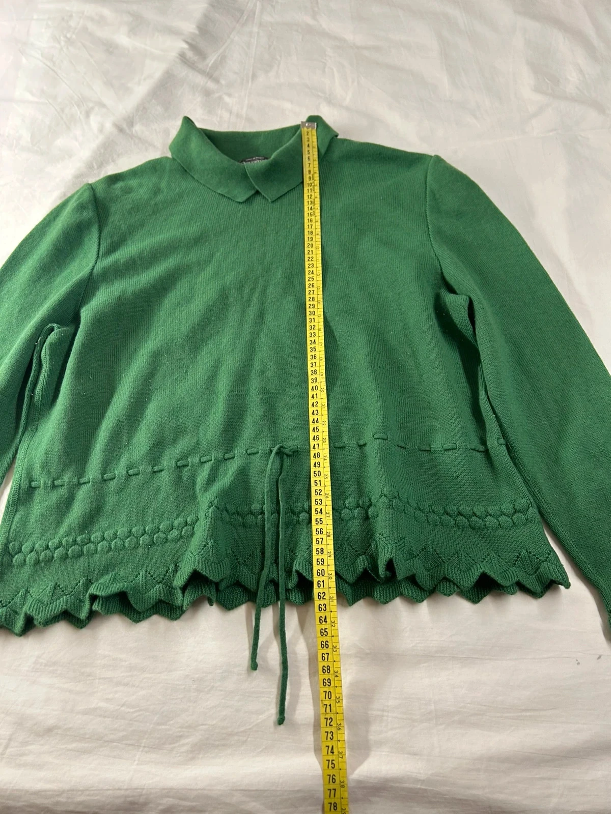 Donkergroen DEVERNOIS PARIS wolblendmark-vest – photo 9